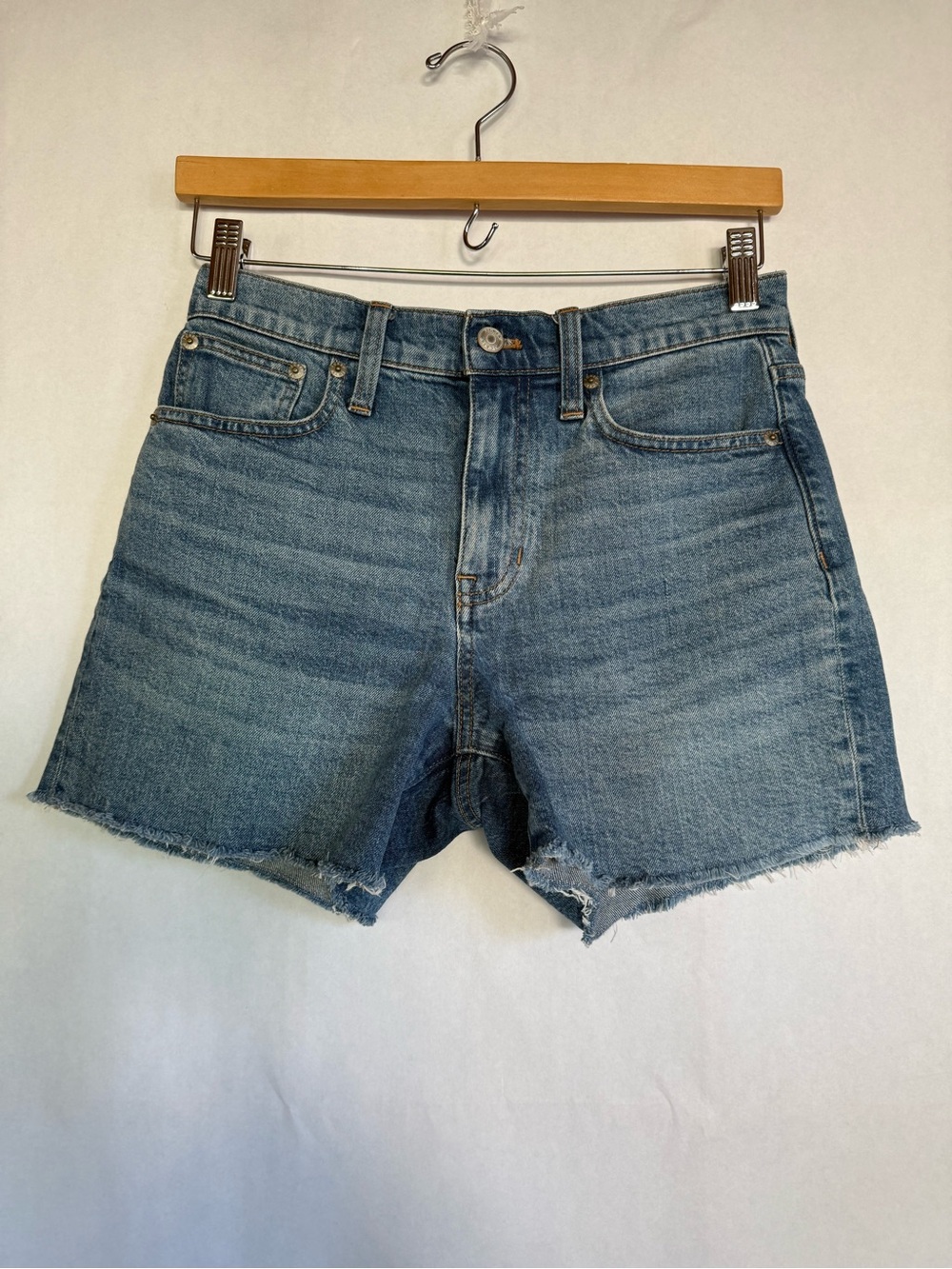 J Crew High-Rise Blue Denim Women's Shorts
